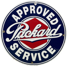 Vintage packard porcelain for sale  Omaha