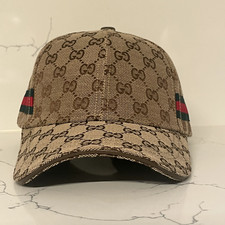 Boné de beisebol Gucci logotipo GG | Chapéu | Bege comprar usado  Enviando para Brazil