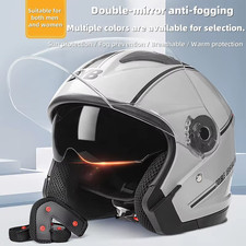 Casco moto doppia usato  Italia