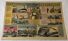 Dobra central de desenho animado 1944 ~ SAUDAÇÃO À GUARDA COSTEIRA comprar usado  Enviando para Brazil