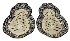 Lote 2 bandejas de lanches Temptations by Tara Brown Old World 11,5 x 6,5 polegadas comprar usado  Enviando para Brazil
