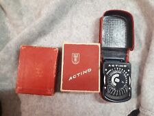 Esposimetro actino vintage usato  Italia