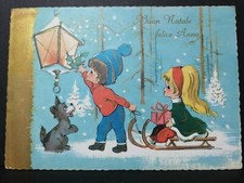 Cartolina buon natale usato  Italia