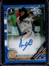 2019 Bowman Chrome Alexander Canario Prospects refrator automático HTA Choice #7/150 comprar usado  Enviando para Brazil