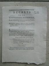 Décret 1793 bois d'occasion  Châtillon-en-Bazois