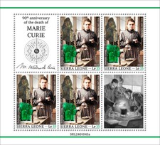 Francobolli marie curie usato  Spedire a Italy