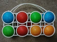 Boules pétanque plastique d'occasion  Clermont-en-Argonne