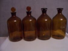 Lot flacons ambre d'occasion  Volvic