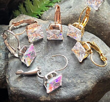 Pair square gem for sale  Valley