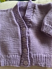 Hand knitted baby for sale  TAUNTON