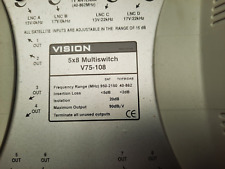 Vision 8 multiswitch for sale  CRADLEY HEATH