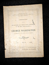 Program commemoration 125th for sale  Unity