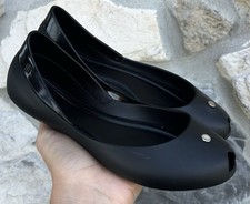 Sapatos femininos Mel Dreamed By Melissa tamanho 3 preto geléia balé sapatilhas elegante neutro comprar usado Sapatos femininos Mel Dreamed By Melissa tamanho 3 preto geléia balé sapatilhas elegante neutro comprar usado  Enviando para Brazil