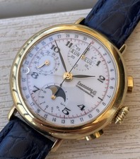 Eberhard chronograph moonphase usato  Fasano