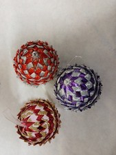 Boules noel artisanat d'occasion  Enghien-les-Bains