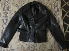 Italienische damen lederjacke gebraucht kaufen  Düsseldorf