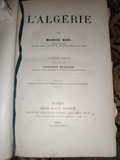 Algérie maurice wahl d'occasion  Le Mans