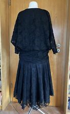 Midikleid spitze schwarz gebraucht kaufen  Obersulm
