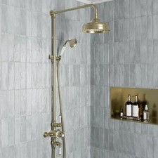 Traditional thermostatic mixer for sale  EVESHAM
