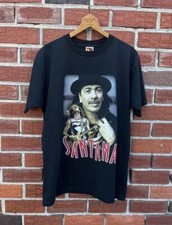 Camiseta Santana Band Vintage Anos 90 Tamanho Grande Rara Rap Anos 2000 Rock Music Tour, usado comprar usado  Enviando para Brazil