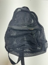 Mochila preta de malha vintage Coronado transparente viagem escolar piscina praia, usado comprar usado  Enviando para Brazil