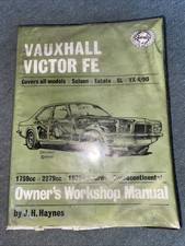 Vauxhall victor haynes for sale  HUNTINGDON