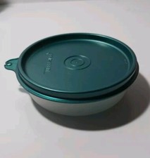Tigela de lanche vintage Tupperware Little Wonders transparente #1286 com tampa azul A53 comprar usado  Enviando para Brazil