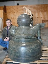 Sphere fountain sculpture for sale  Modesto