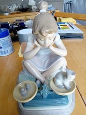 Lladro girl cat for sale  LAUDER