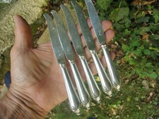 Lot couteaux argent d'occasion  France