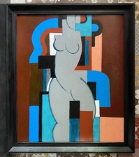 Tableau composition abstrait d'occasion  Beauvais