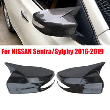 Tampa de espelho retrovisor de fibra de carbono para Nissan Sentra/Sylphy 2016-2019, usado comprar usado  Enviando para Brazil