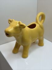 Ceramic yellow cow for sale  Capac