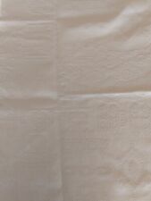 Cream jacquard fabric for sale  HOLYHEAD