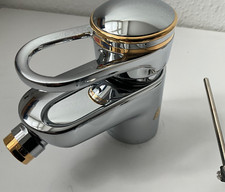 Hansgrohe  Axor Mondial Bidetarmatur in Chrom-Gold ,Alt, Rarität, usado comprar usado  Enviando para Brazil