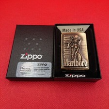 Zippo marlboro brass d'occasion  Expédié en Belgium