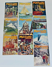 Vintage meccano magazines for sale  ANDOVER