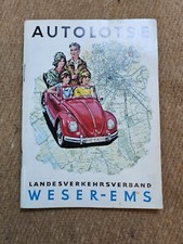 Usado, GUIA DE VIAGEM DE CARRO ALEMÃO AUTOLOTSE VW KARMANN HEB CONVERSÍVEL BUG NOS 50 60 IES comprar usado  Enviando para Brazil