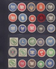 Siegelmarken sammlung stgebiet gebraucht kaufen  Stendal