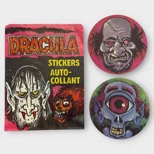 Dracula stickers auto d'occasion  Expédié en Belgium
