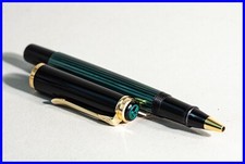 1994 Pelikan RB/R400 Roller Ball EM Design Listrado Verde W.Germany +Nova Mina comprar usado  Enviando para Brazil