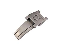 Pulseira de aço inoxidável com fecho/fivela de prata 18 mm 22 Tag Heuer Carrera comprar usado  Enviando para Brazil