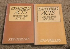 EXPLORING ACTS 2 VOLS COMPLETE JOHN PHILLIPS  EARLY CHURCH   comprar usado  Enviando para Brazil