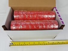 Fita isolante elétrica de PVC sem marca - Vermelha - 18mm x 10m - 15um - 40 rolos, usado comprar usado  Enviando para Brazil