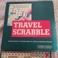 Travel scrabble complet d'occasion  Pougues-les-Eaux