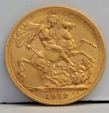 1912 full gold for sale  CAMBRIDGE