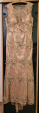 Abendkleid galakleid goldene gebraucht kaufen  Waffenbrunn