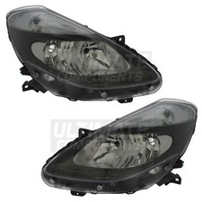 Faróis internos pretos Renault Clio Mk3 Hatchback 2009-2013 1 par comprar usado  Enviando para Brazil