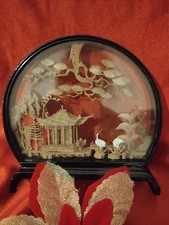 Miniatura paesaggio Cinese diorama in sughero orientale vintage. Oriente comprar usado Miniatura paesaggio Cinese diorama in sughero orientale vintage. Oriente comprar usado  Enviando para Brazil