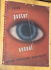 1946 POSTER ANNUAL OUTDOOR ADVERTISING INC SIGN AWARD REFERENCE BOOK BILLBOARDS comprar usado  Enviando para Brazil